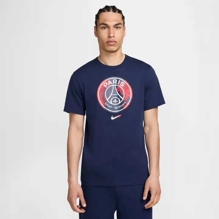 Paris Saint-Germain Équipe du ClubNK CREST TEE NAVY