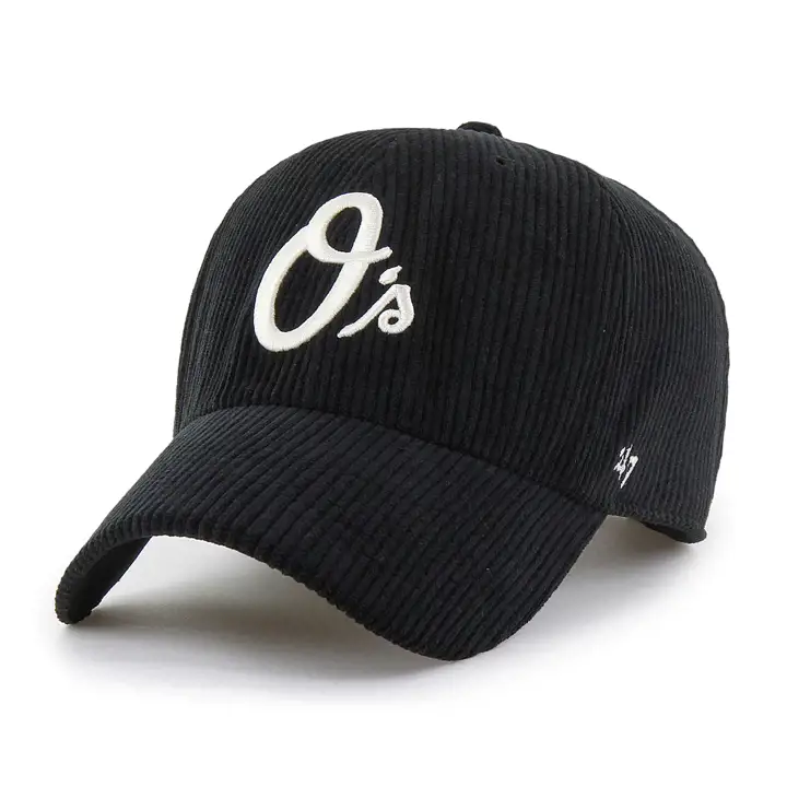 BALTIMORE ORIOLES MLB TC CORD '47 CLEAN UP BLK