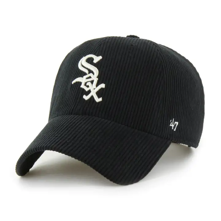 CASQUETTE CHICAGO WHITE SOX MLB TC CORD '47 CLEAN UP NOIRE