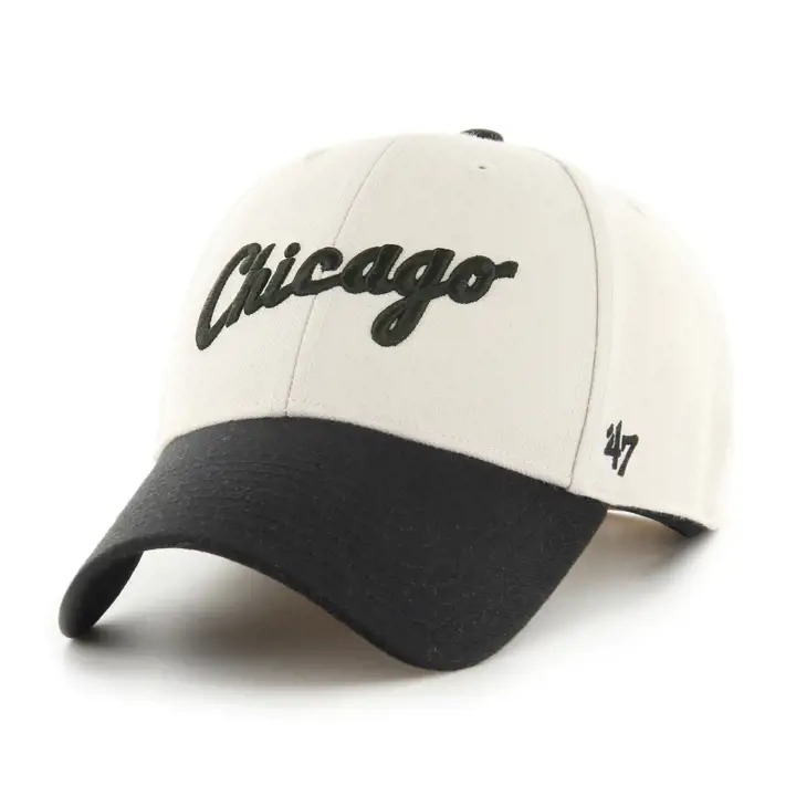 CHICAGO WHITE SOX MLB Écriture Os/Noir '47 MVP BEIGE/NOIR