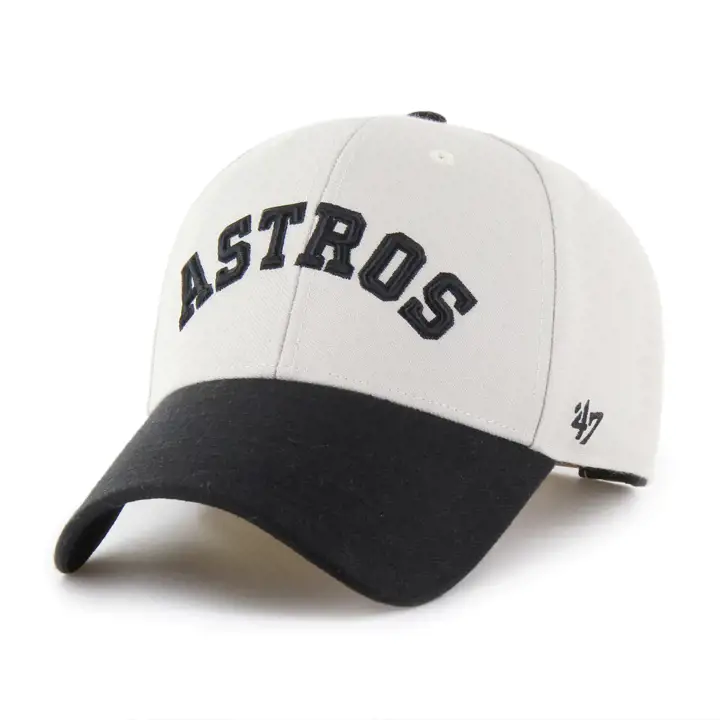 HOUSTON ASTROS MLB Casquette MVP Script '47 Noire/Beige