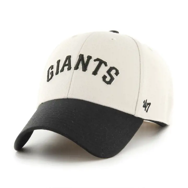 SAN FRANCISCO GIANTS MLB Casquette MVP Script '47 Noire/Os TAN/BLK