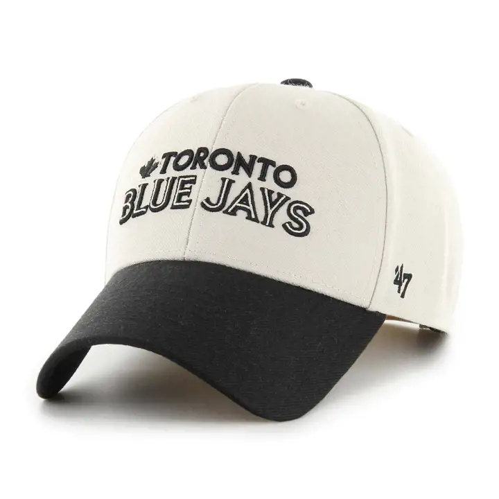 TORONTO BLUE JAYS MLB Casquette MVP Script Noire/Sable '47