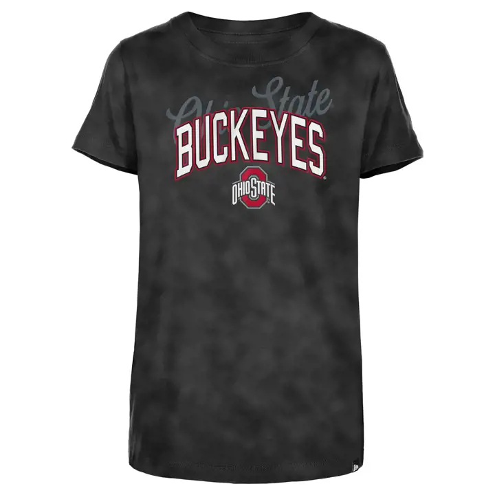 T-shirt noir NCAA pour fille Ohio State Buckeyes