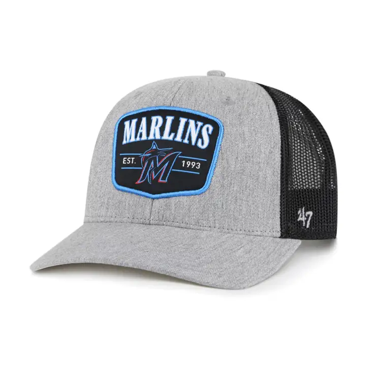 MIAMI MARLINS MLB JEUNE S SQUAD '47 TRUCKER Chiné/NOIR