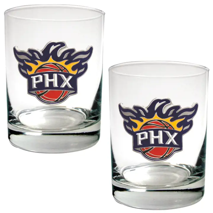 Phoenix Suns - Lot de 2 verres à whisky AST