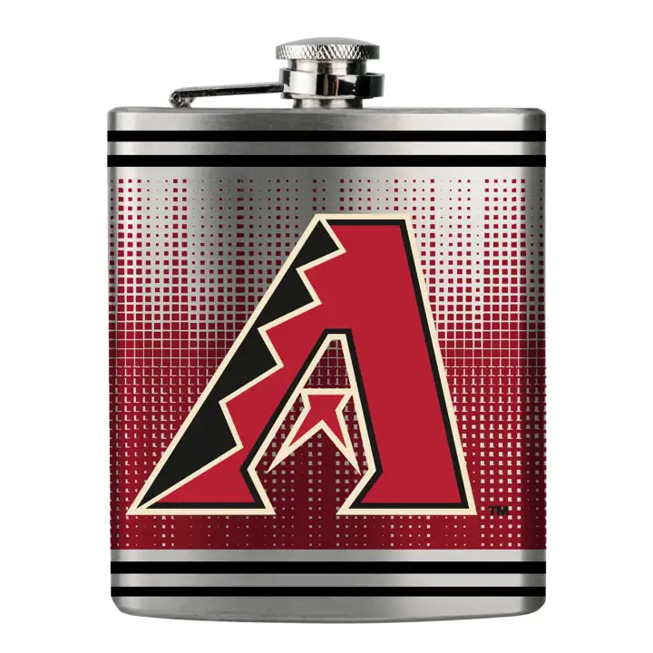 Flacon de poche Arizona Diamondbacks 6 oz AST