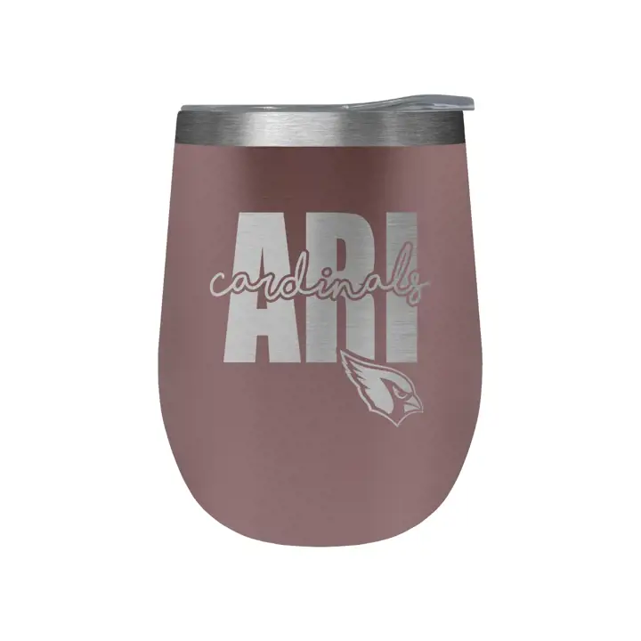 Gobelet à vin Arizona Cardinals en or rose AST