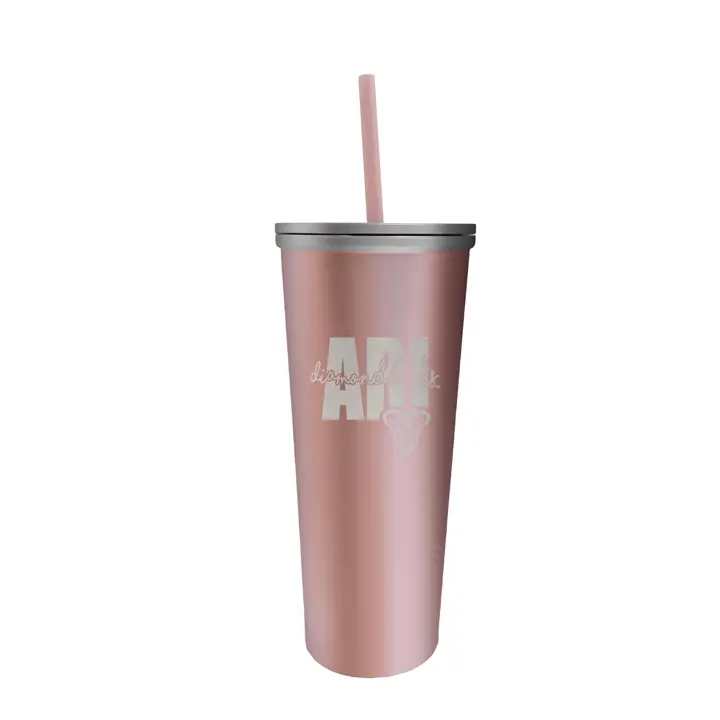 Gobelet fin Arizona Diamondbacks en or rose 24 oz AST
