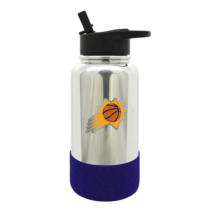 Bouteille d'eau chromée Phoenix Suns de 32 oz AST