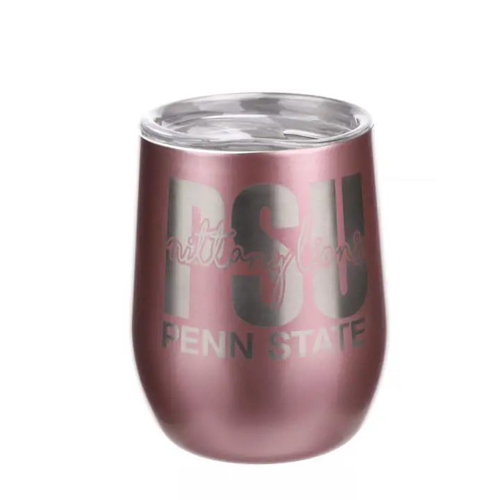 Gobelet à vin couleur or rose Penn State Nittany Lions AST