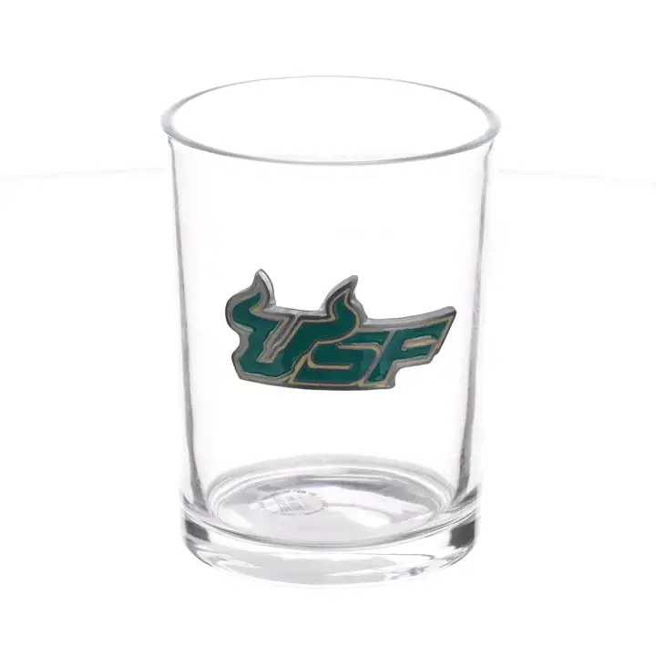 Lot de 2 verres à whisky USF Bulls