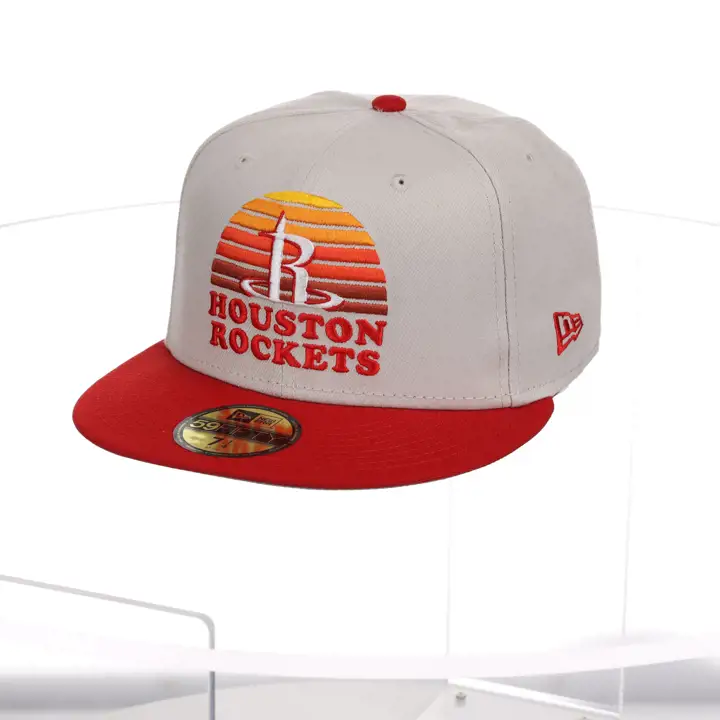 Casquette 59FIFTY STONE/Rouge/G Gradient Sunrise Houston Rockets NBA HOU