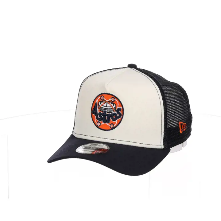 Casquette trucker Houston Astros MLB NEW ERA 9FORTY CHROME FOAM SILV/N
