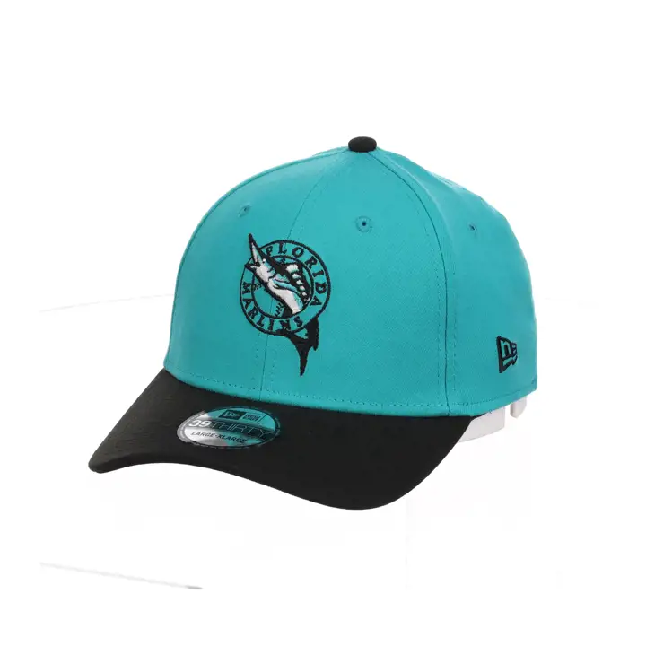 Miami Marlins MLB NEW ERA ALT 39THIRTY Teal/BLK