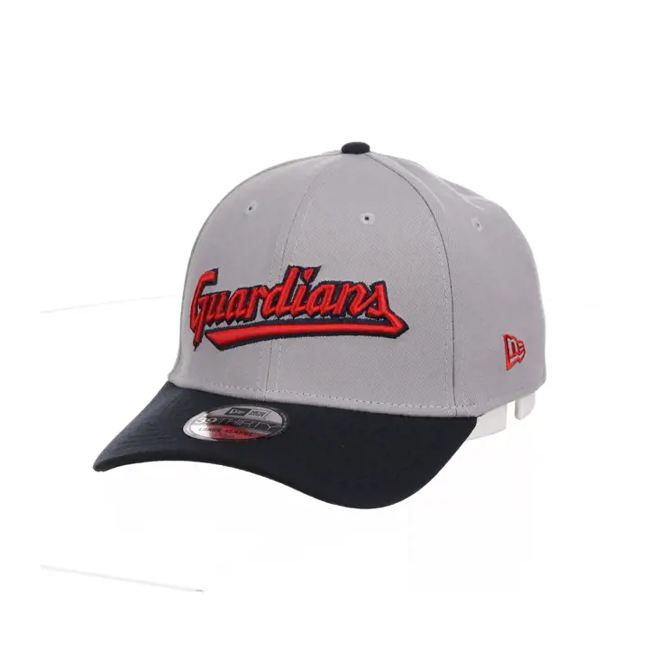 Cleveland Guardians MLB NEW ERA WM 39THIRTY GRIS/MARINE