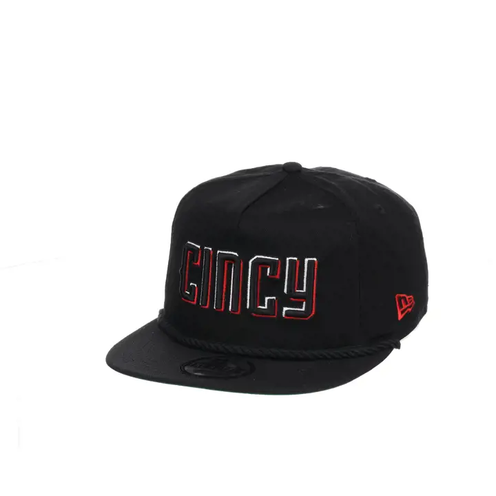Cincinnati Reds MLB NEW ERA CC ROPE GOLFER NOIR