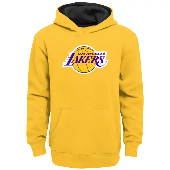 LOS ANGELES LAKERS NBA Sweat à Capuche en Polaire Logo Prime pour Jeune VIO