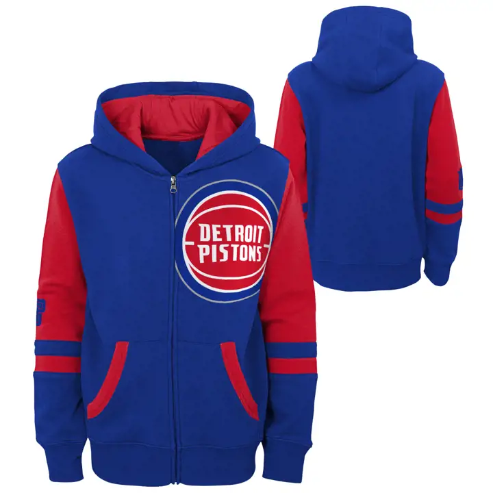 DETROIT PISTONS NBA Veste Zippée Enfant "Straight To The League"