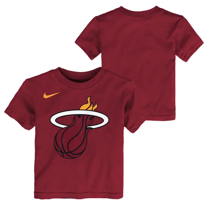 MIAMI HEAT NBA T-shirt essentiel logo enfant en bas âge ROUGE