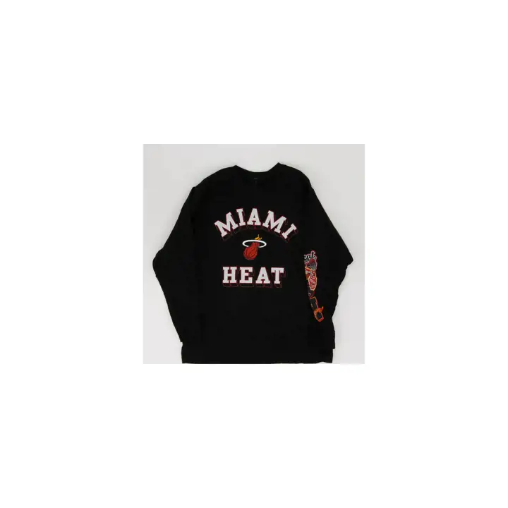 T-shirt MLS Youth Up My Sleeve NBA Miami Heat - Noir