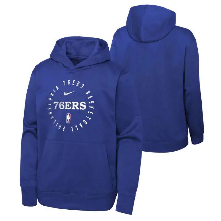 PHILADELPHIA 76ERS NBA Sweat à Capuche Adolescent Spotlight 24 BLEU