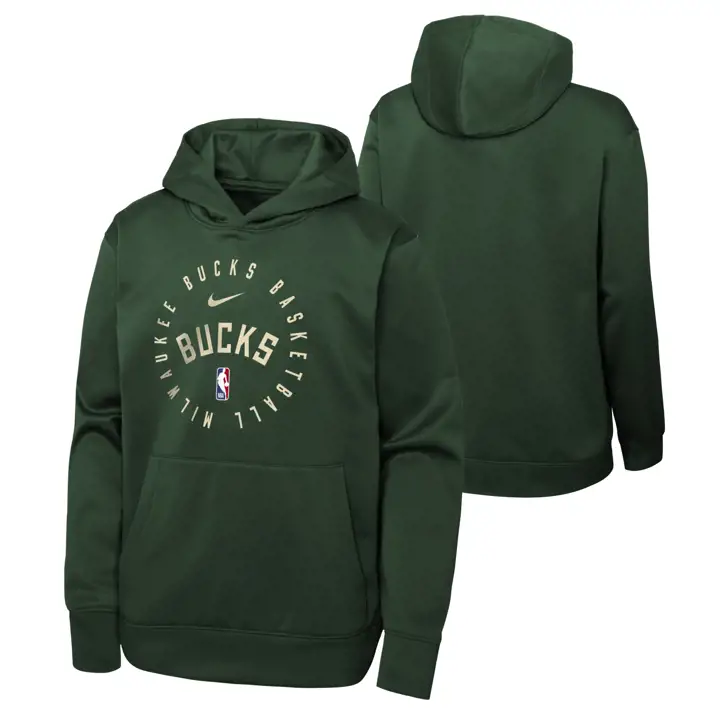 MILWAUKEE BUCKS NBA Sweat à capuche pour jeune Spotlight 24 GRN