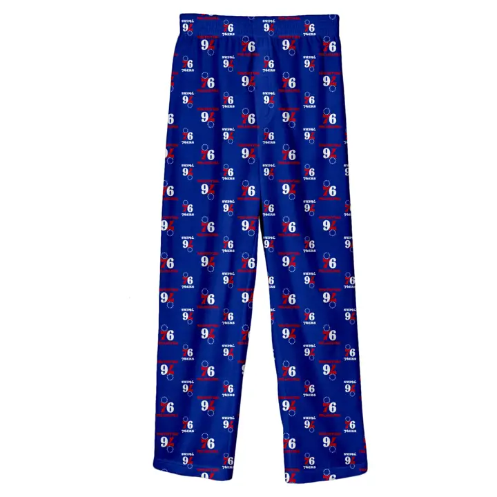 PHILADELPHIA 76ERS NBA Pantalon de pyjama imprimé pour jeune BLEU