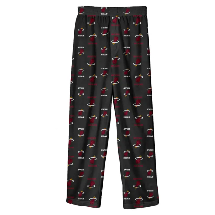 Pantalon de pyjama jeune MIAMI HEAT NBA à imprimé intégral ROUGE
