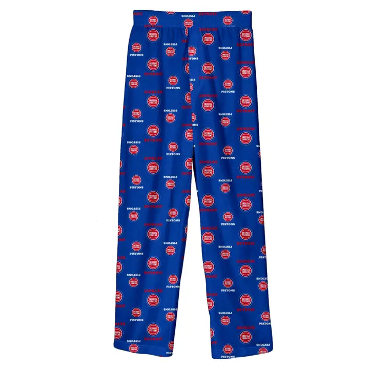 DETROIT PISTONS NBA Pantalon de pyjama jeune imprimé all-over BLEU
