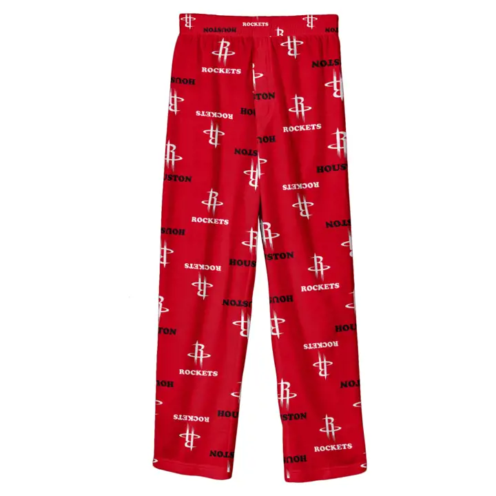 HOUSTON ROCKETS NBA Pantalon de pyjama imprimé pour jeune ROUGE
