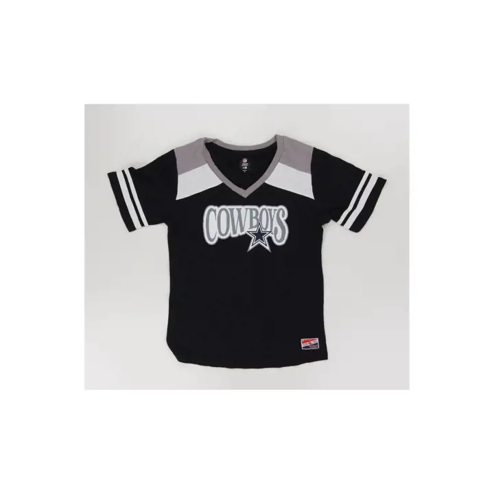 Dallas Cowboys NFL Women's Bi-blend SS Tee 24 Navy