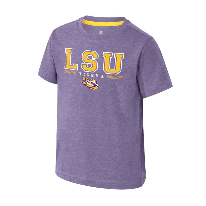 LSU NCAA T-SHIRT MANCHES COURTES BÉBÉ HAWKINS 24 ANS VIOLET