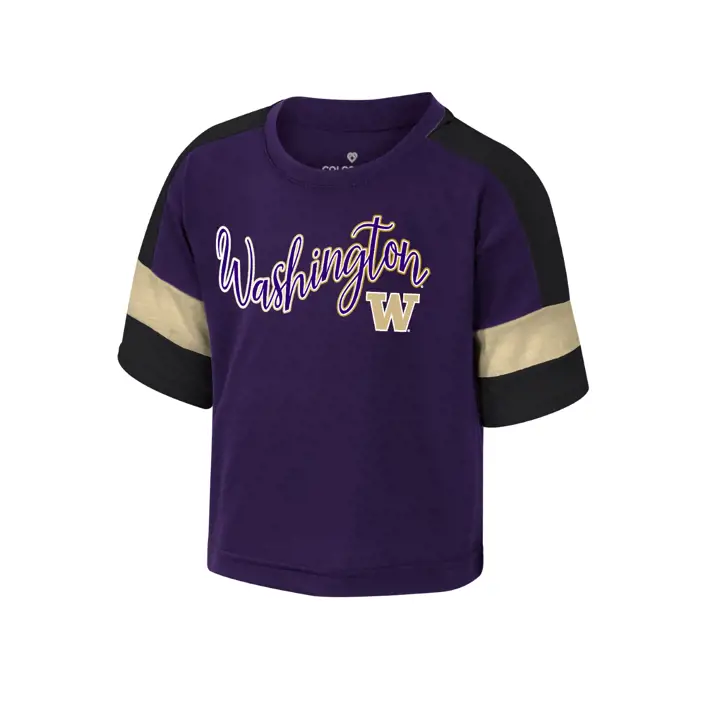WASHINGTON HUSKIES NCAA T-SHIRT DIAMOND POUR ENFANTS 24 PUR
