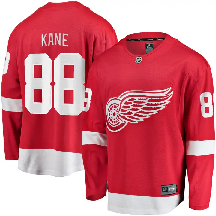 Maillot de joueur officiel Patrick Kane des Red Wings de Detroit (LNH)
