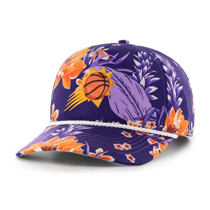 Casquette ajustable Ibiza Floral Hitch '47 NBA des Phoenix Suns - Violet/Gris