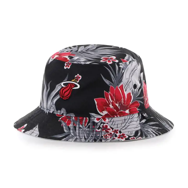 Miami Heat NBA '47 Bob Ibiza Floral Noir/Gris
