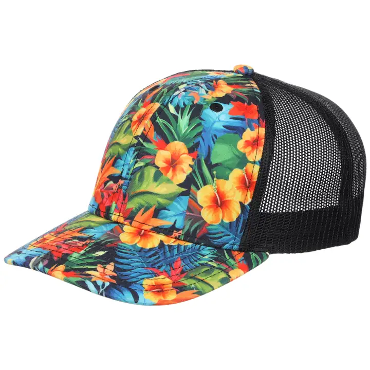 CBL vierge Tropical Trucker vert/jaune