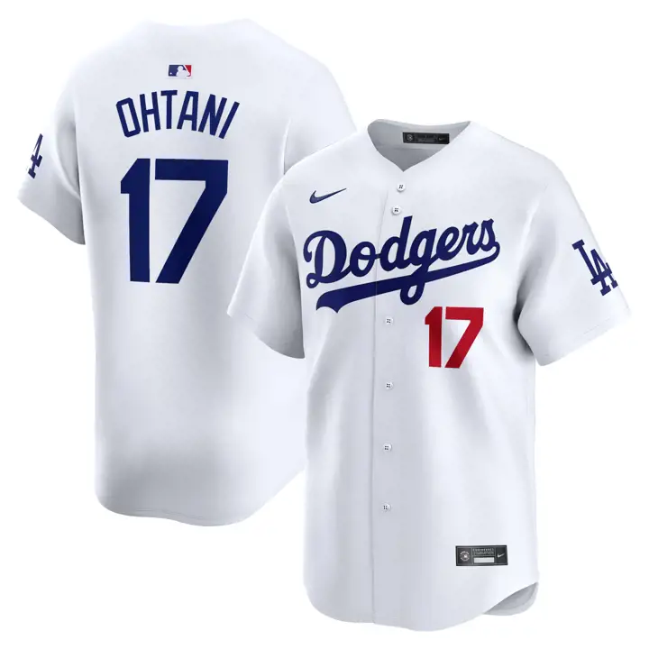 Maillot domicile joueur limité Los Angeles Dodgers MLB Nike Shohei Ohtani