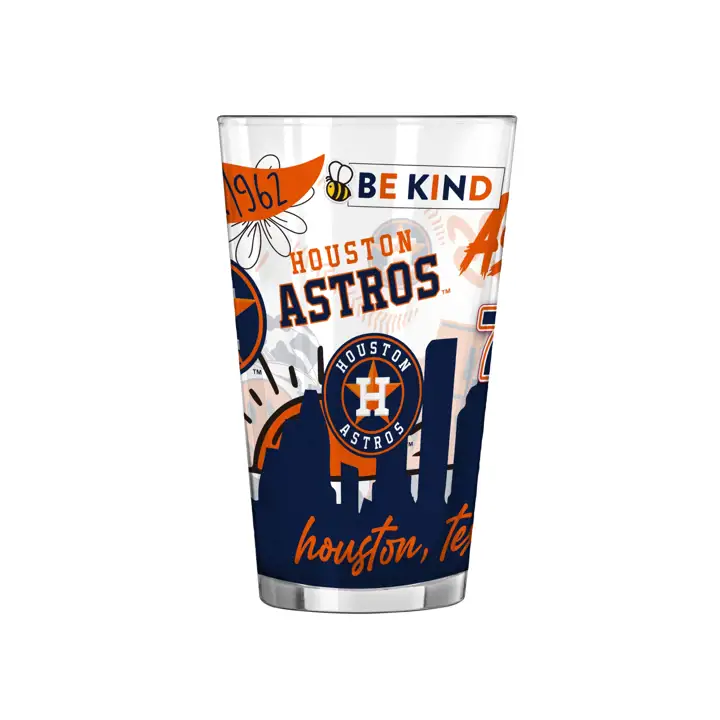Verre à pinte Houston Astros 16oz Native AST