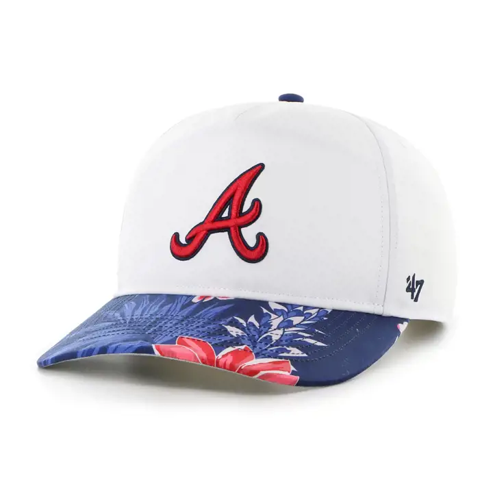 Casquette '47 Hitch 2 tons florale MLB ATLANTA BRAVES blc/marine