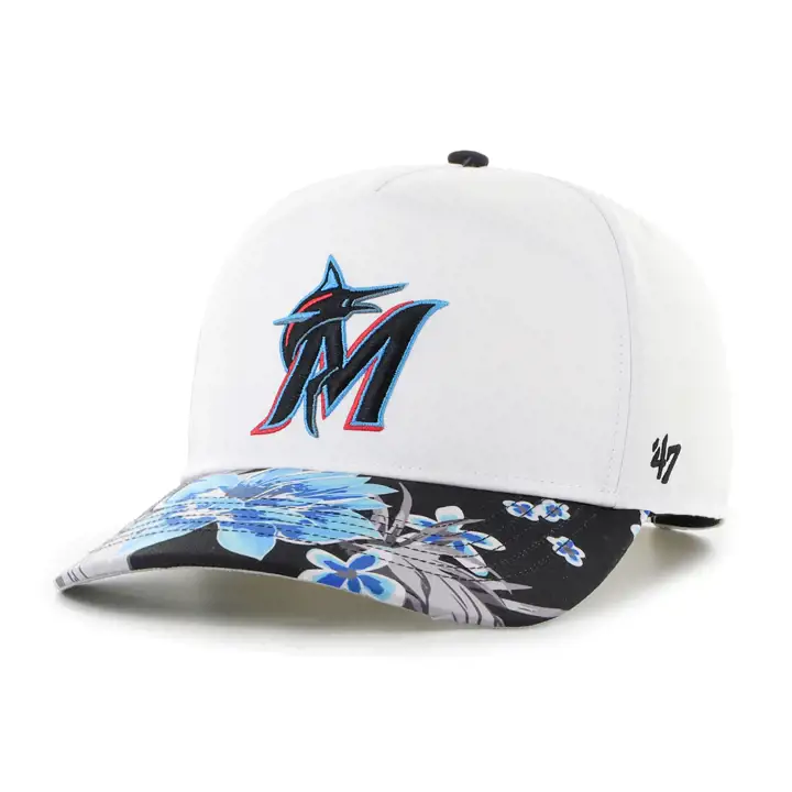 MIAMI MARLINS MLB Floral 2 Tons '47 Hitch blc/ noi