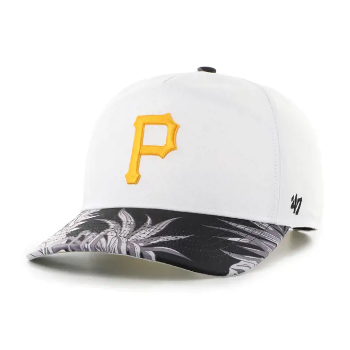 Casquette '47 Hitch 2 tons florale MLB PITTSBURGH PIRATES blc/noi