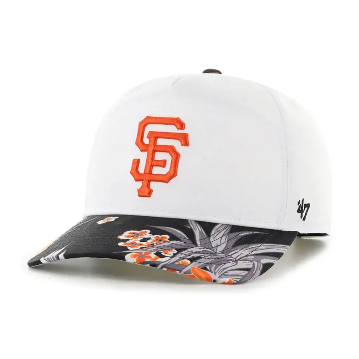 SAN FRANCISCO GIANTS MLB Casquette florale '47 Hitch 2 tons blc/ noi