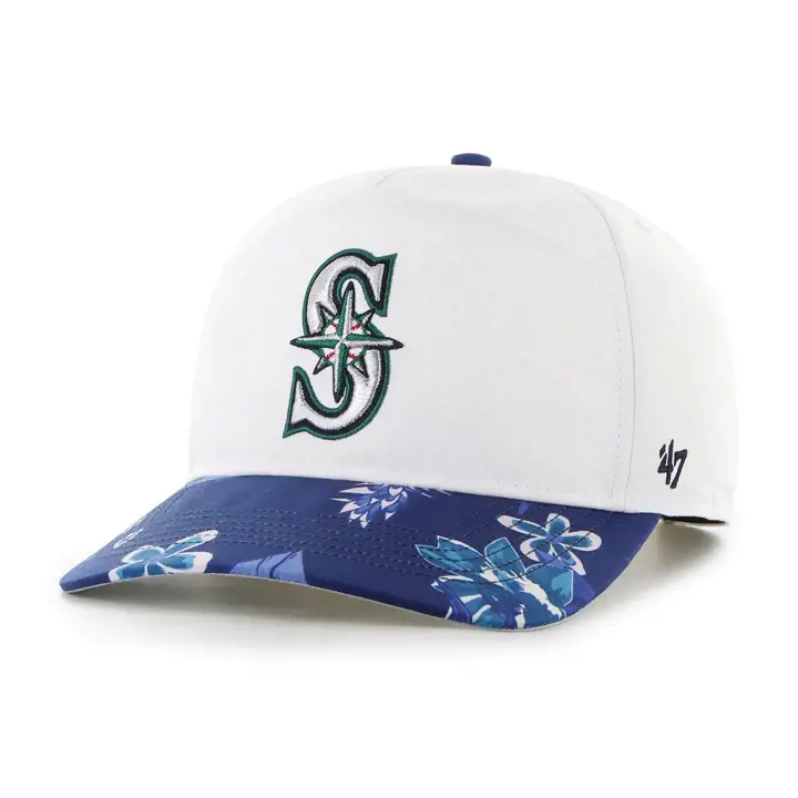 Casquette '47 Hitch 2 tons florale MLB SEATTLE MARINERS blc/ marine