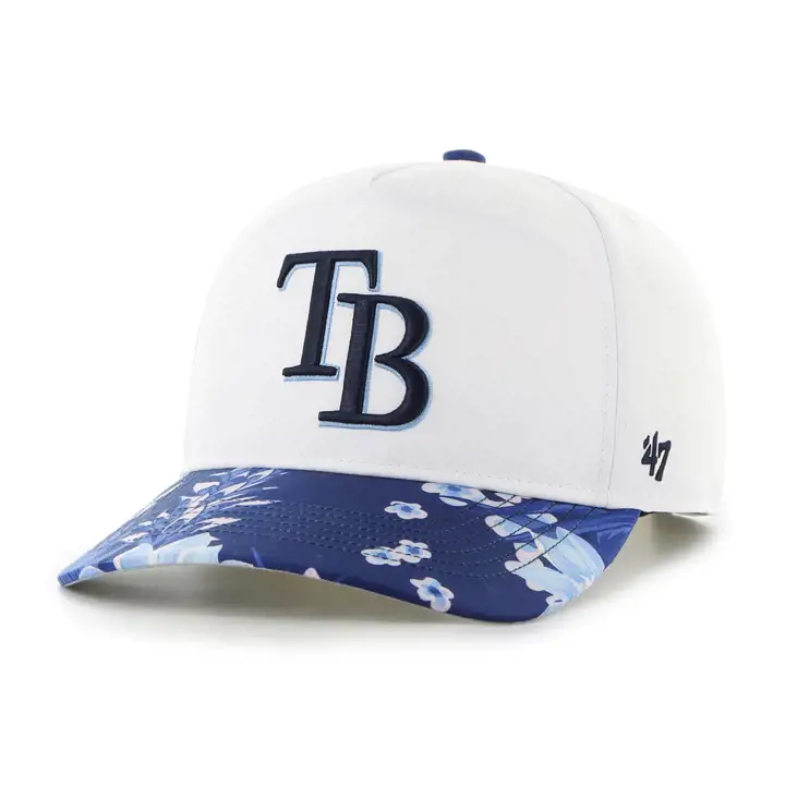 TAMPA BAY RAYS MLB Floral 2-Tone '47 Hitch blc/ mar