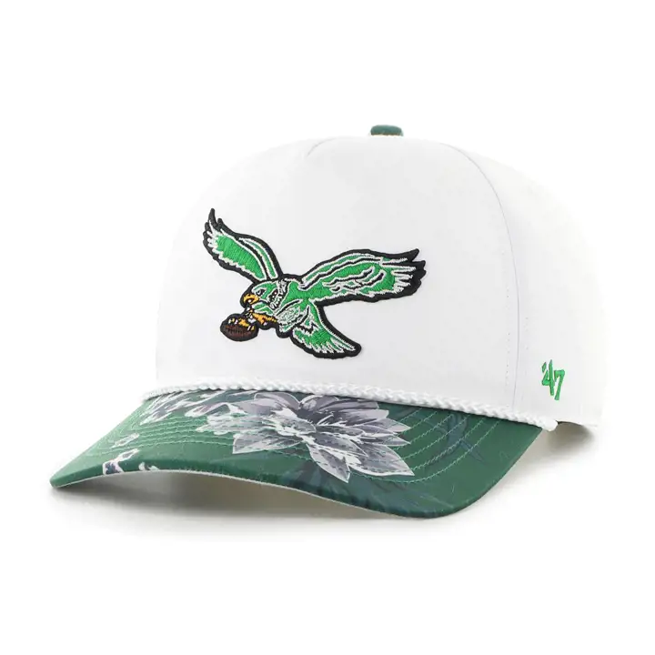 PHILADELPHIA EAGLES NFL Casquette florale Ibiza 2 tons « 47 Hitch » BLA/VE