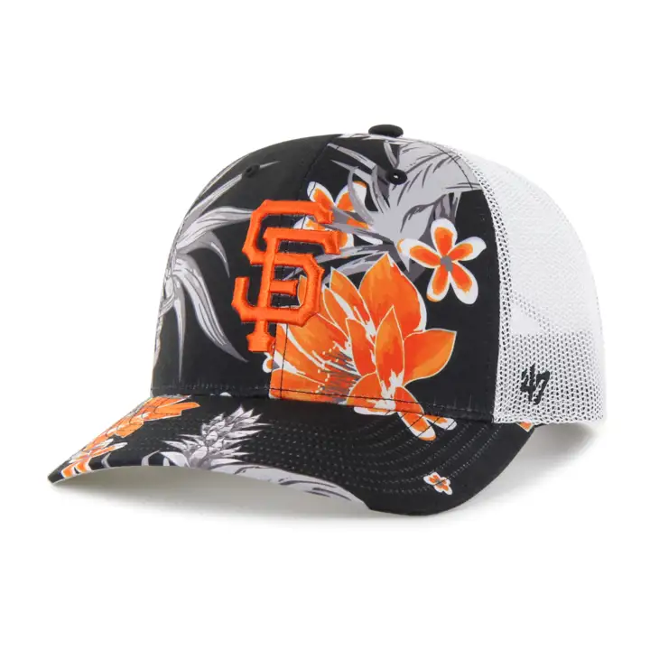 Casquette Trucker '47 MLB Floral SAN FRANCISCO GIANTS NOIR/BLANC