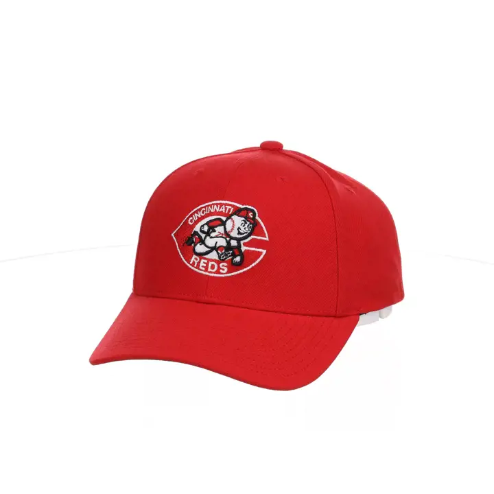 Casquette de sport rouge M&N COOP MLB des Reds de Cincinnati
