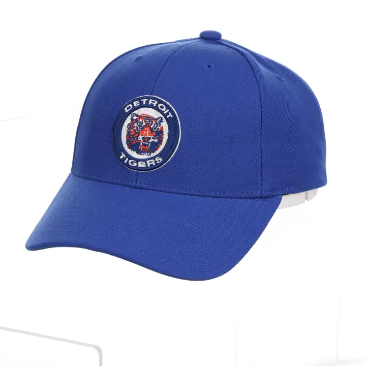 Casquette de sport M&N COOP MLB Detroit Tigers bleue